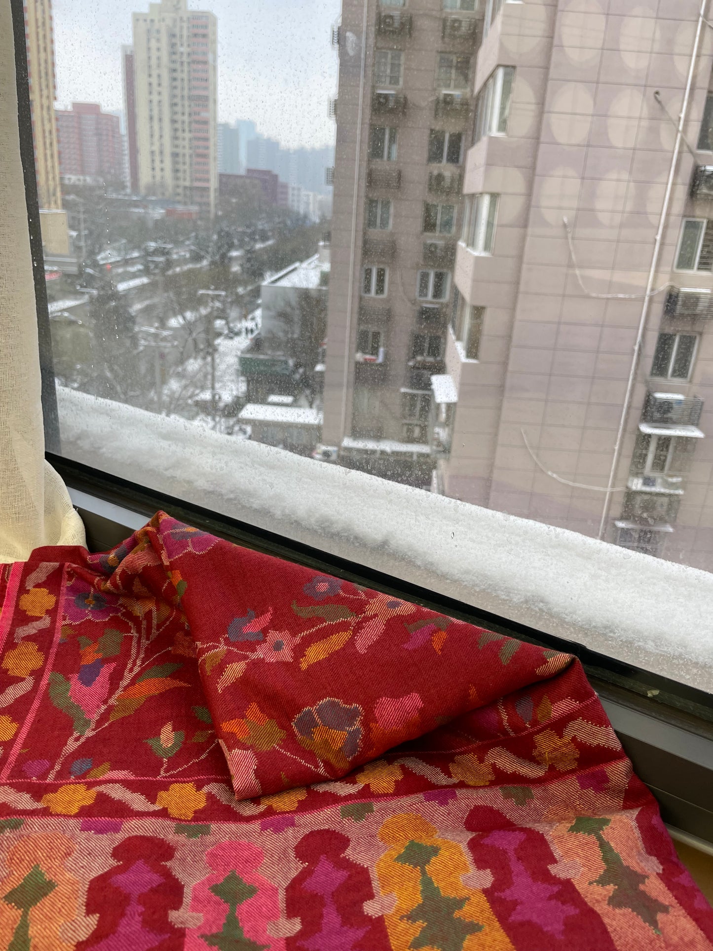 Pure pashmina handmade premium kani jamawar shawl, cashmere wrap, Kashmir shawl.