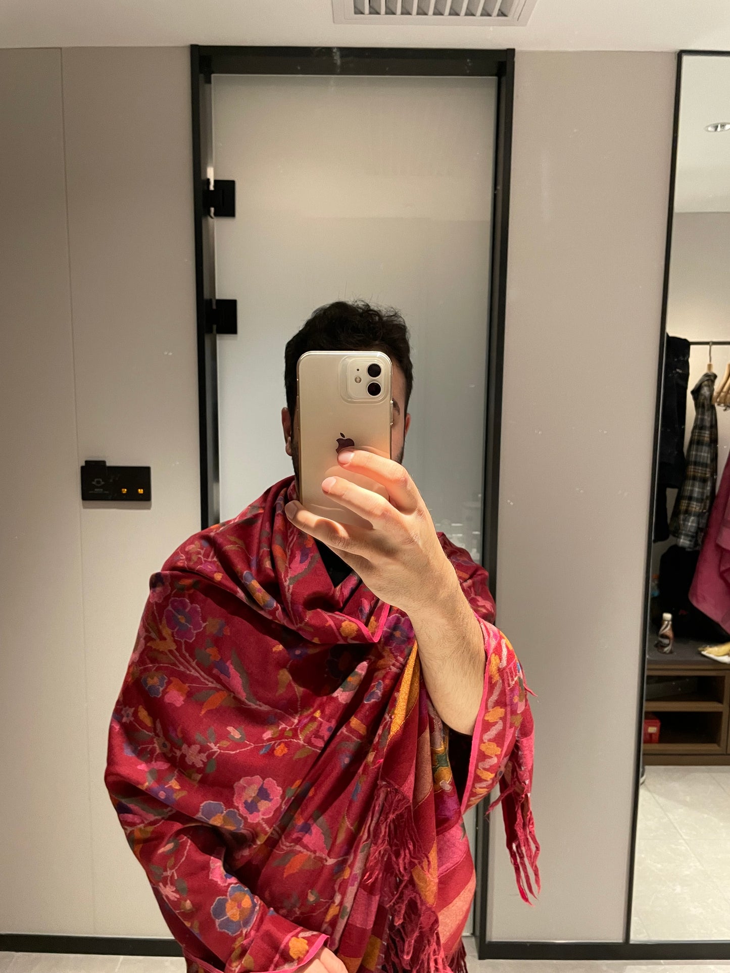 Pure pashmina handmade premium kani jamawar shawl, cashmere wrap, Kashmir shawl.
